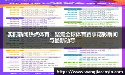 实时新闻热点体育：聚焦全球体育赛事精彩瞬间与最新动态