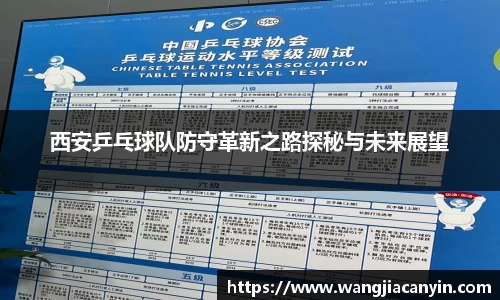 西安乒乓球队防守革新之路探秘与未来展望